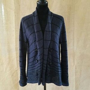 Free People knit sweater cardigan open front M